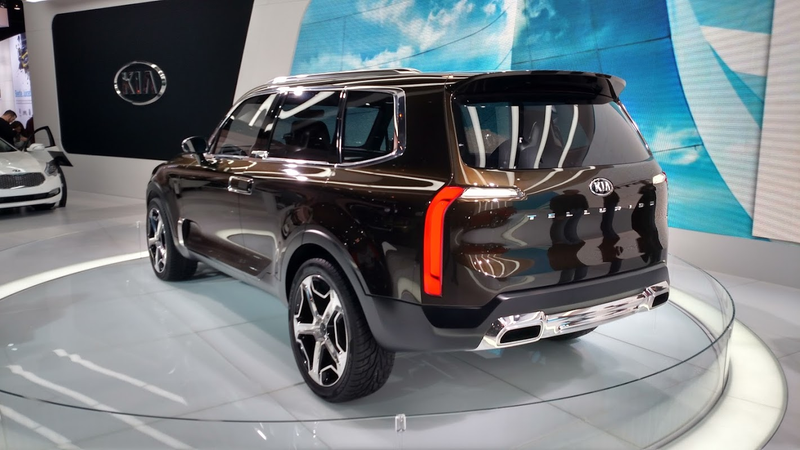 The bizarre Telluride. It looks huge, but it’s about the same size as a Sorento.